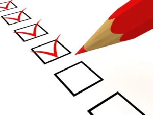 Compliance checklist